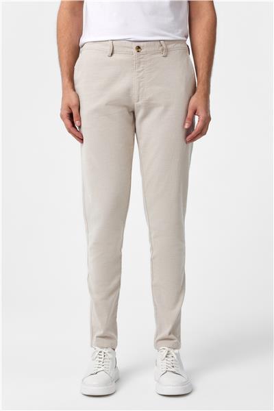 Taş Slim Fit Armürlü Kanvas Pantolon