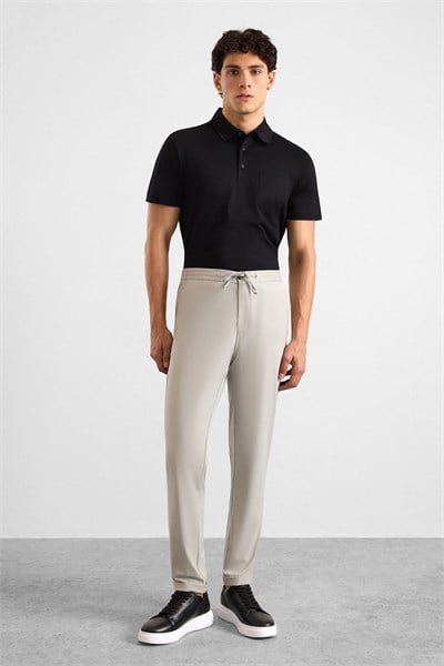 Taş Slim Düz Jogger Pantolon