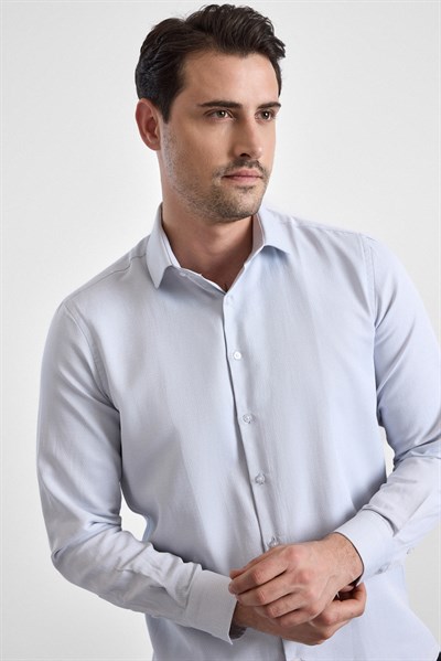 Taş Slim Klasik Yaka Uzun Kollu Casual Gömlek