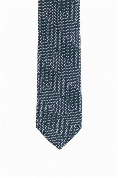 Yeşil Baskılı Kravat