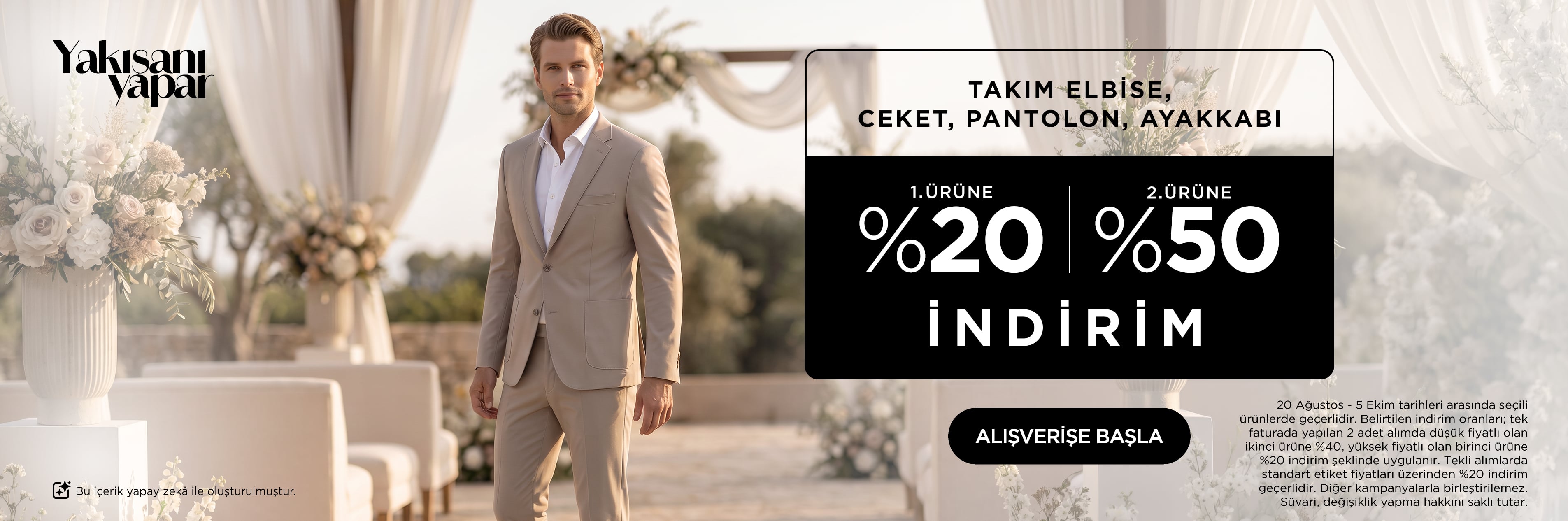 Seçili Ürünlerde 1. Ürün %20 | 2. Ürün %50 İndirimli!