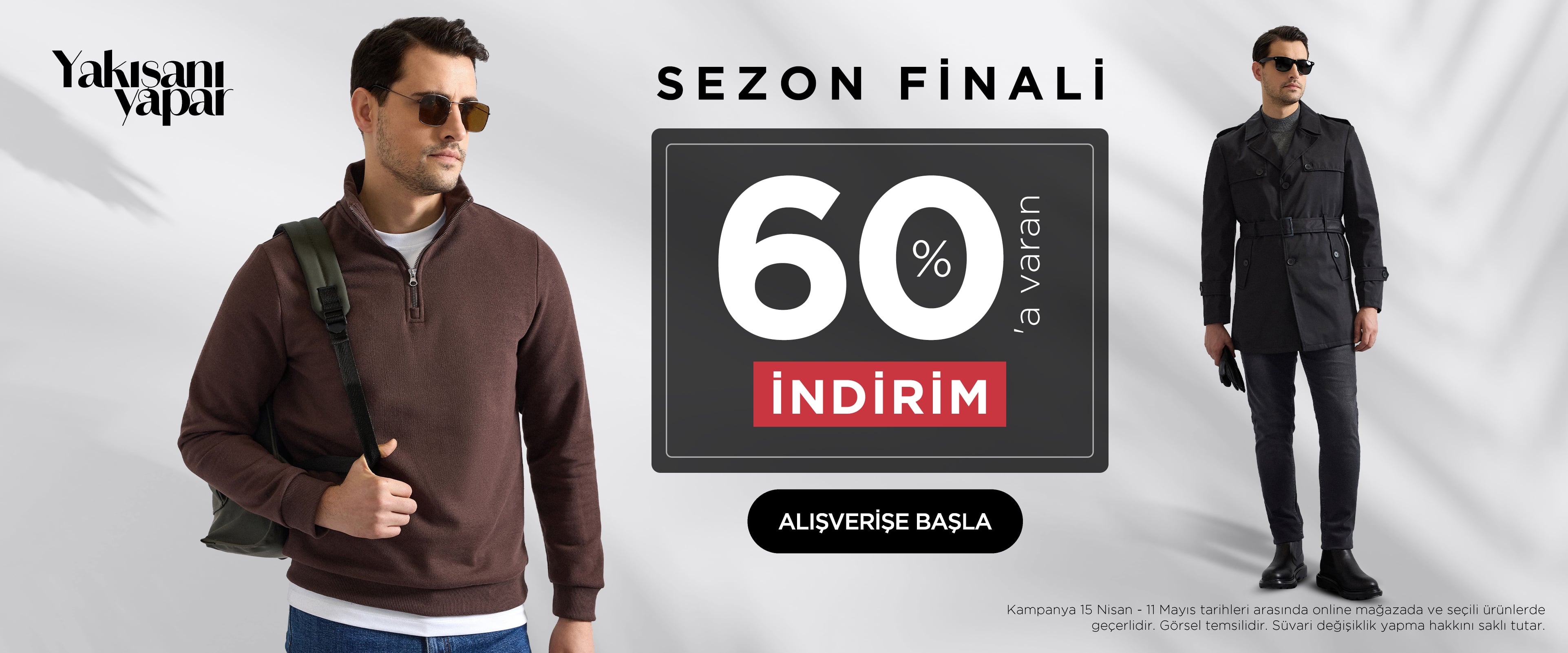 Sezon Finali %60'a Varan İndirim
