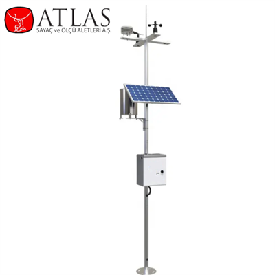 Gsm Kontrollü Meteoroloji İstasyonu