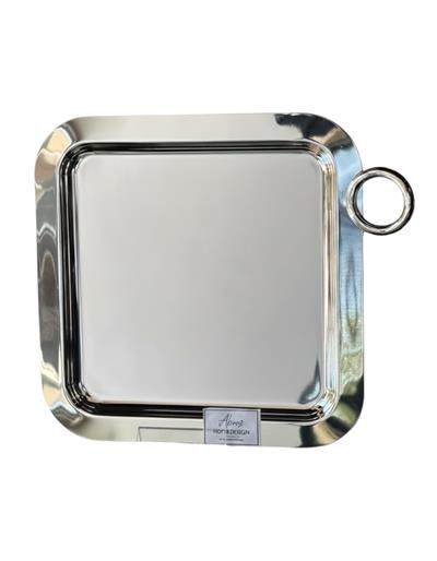 Halka Kulp Kahve Tepsisi 23x23