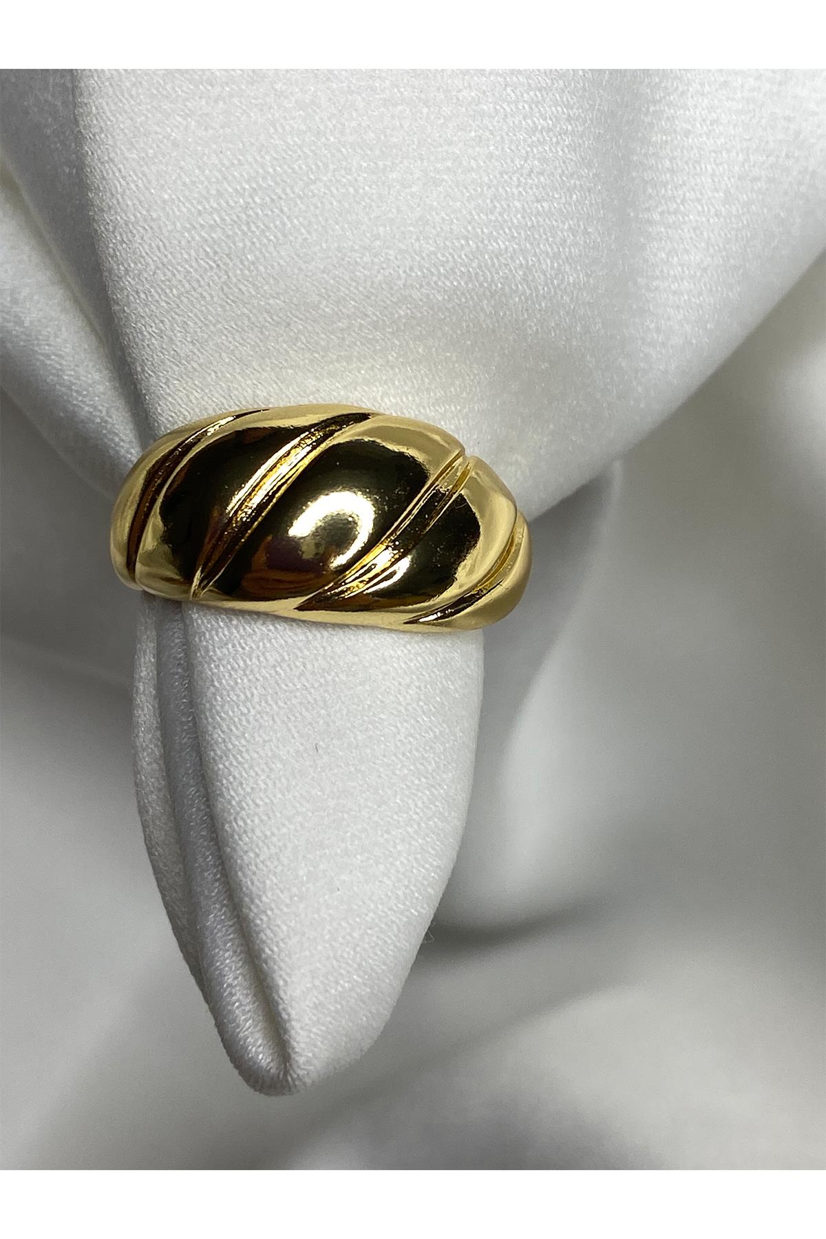 Ayarlanabilir Gold Yüzük 024 | Tılsım Bijuteri