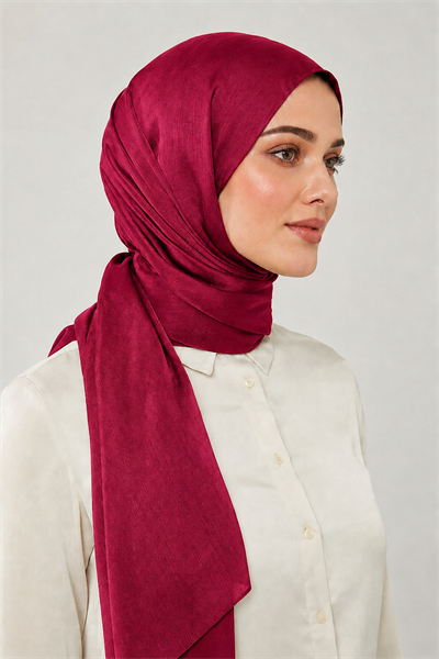 Bordo Janjan Şal - 111