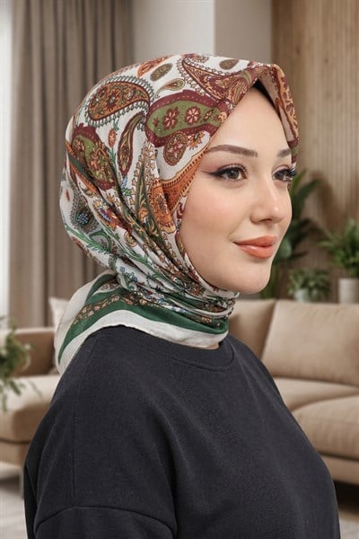 Desenli Soft Eşarp - 007