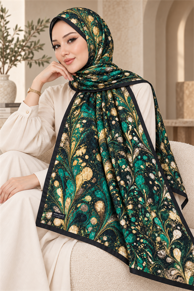 Desenli Soft Şal - 011