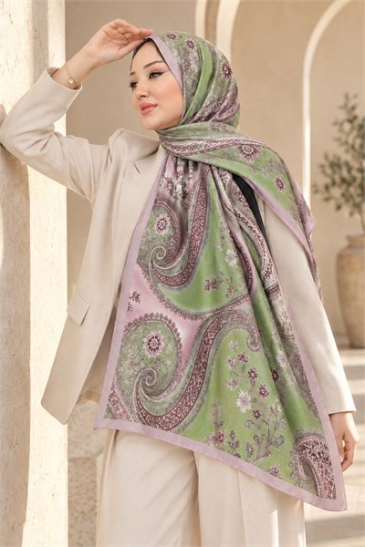 Desenli Soft Şal - 022