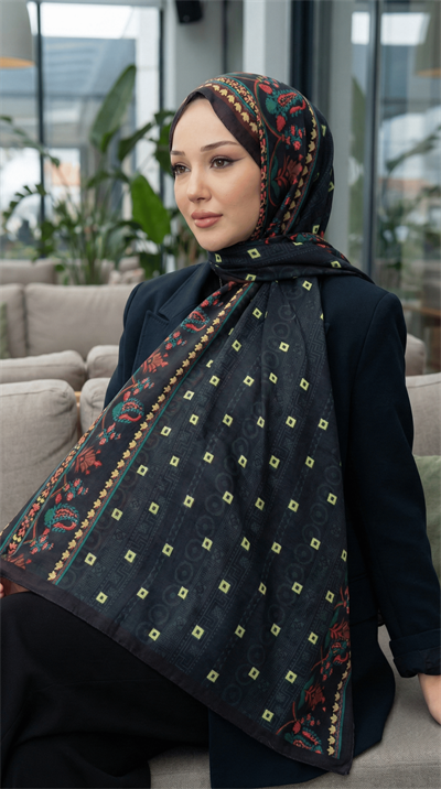 Desenli Soft Şal - 071
