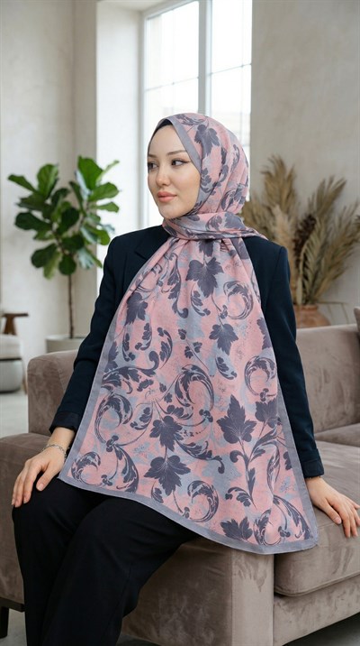 Desenli Soft Şal - 072