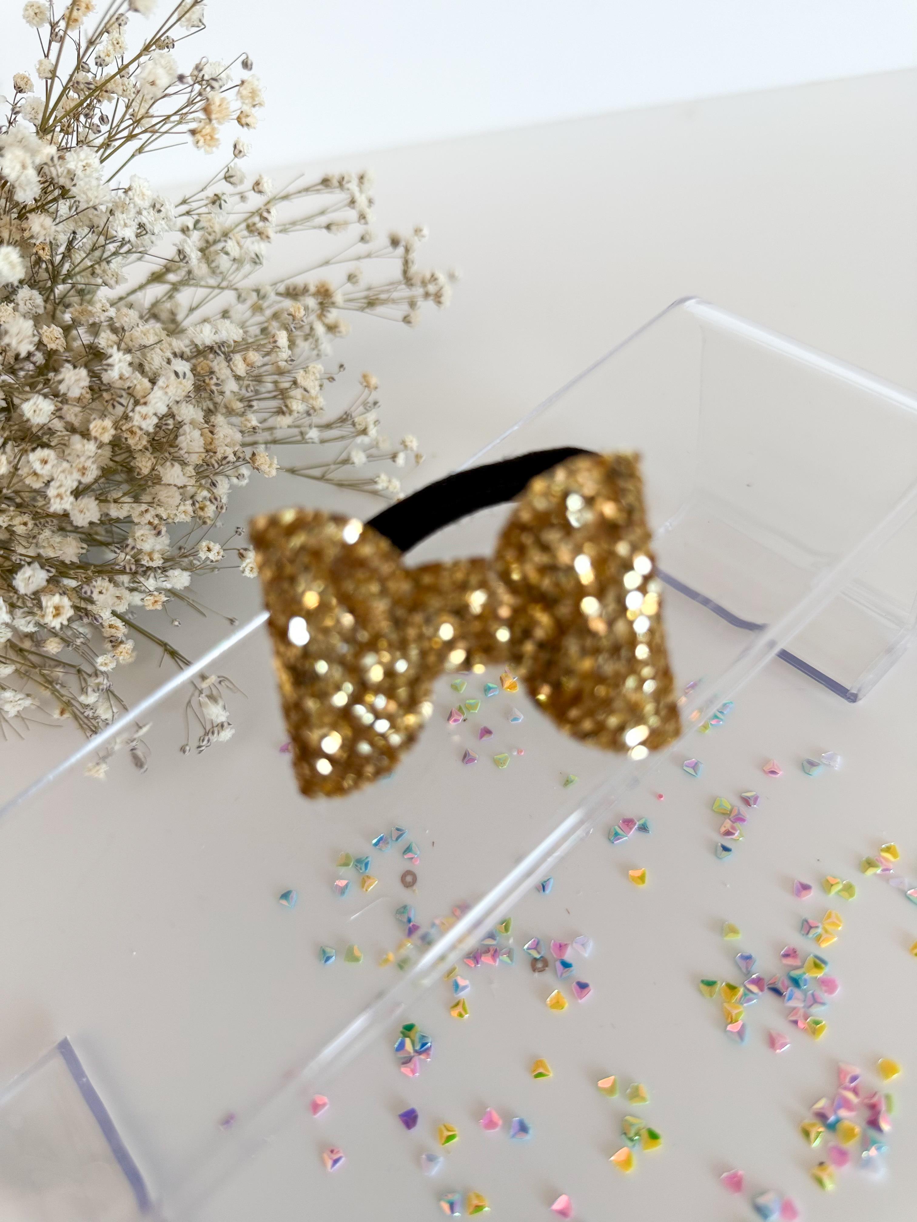 Glitter Fiyonk Lastik Toka 