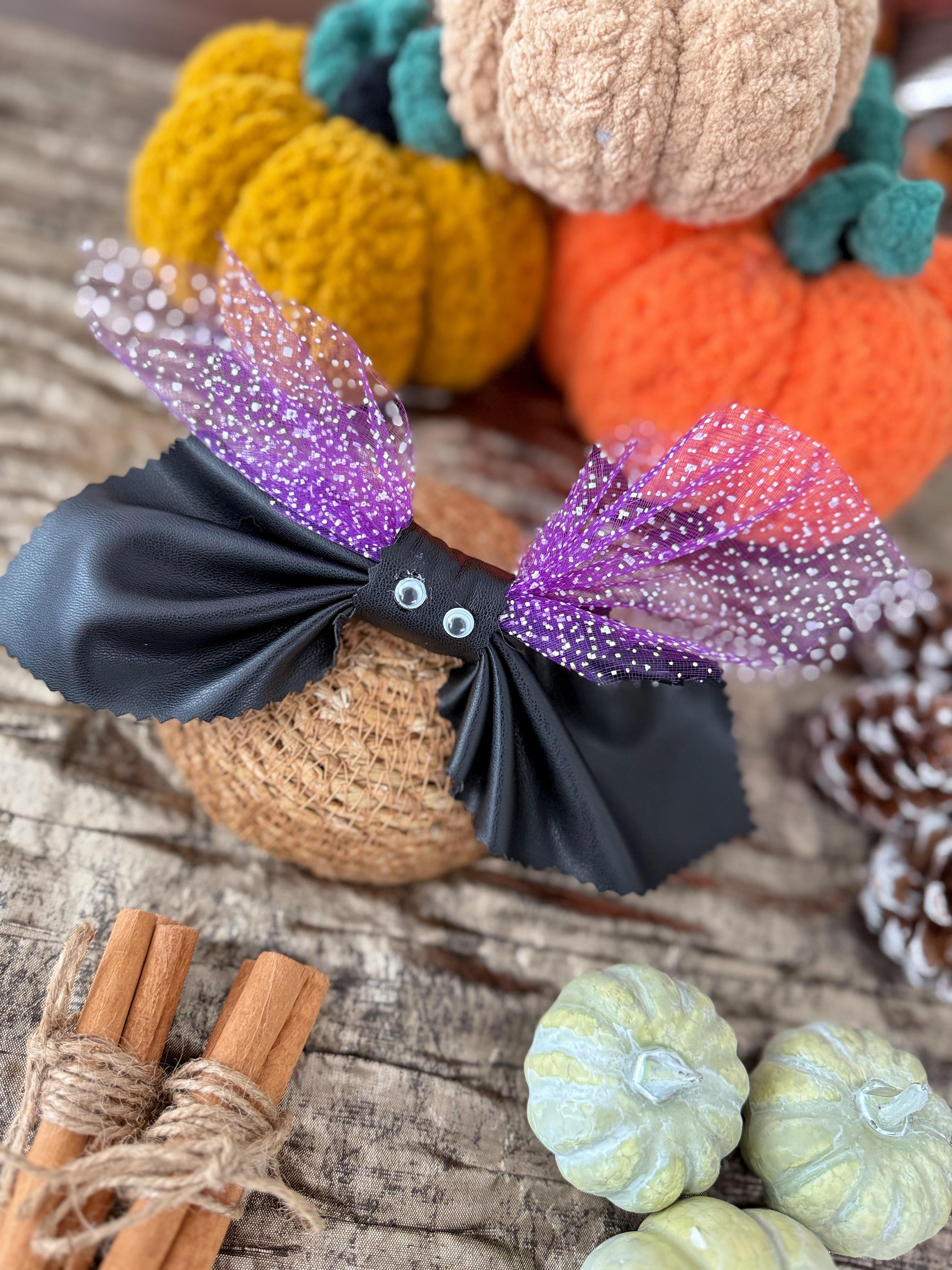 Hallowen Otomatik Toka Mor Yarasa 