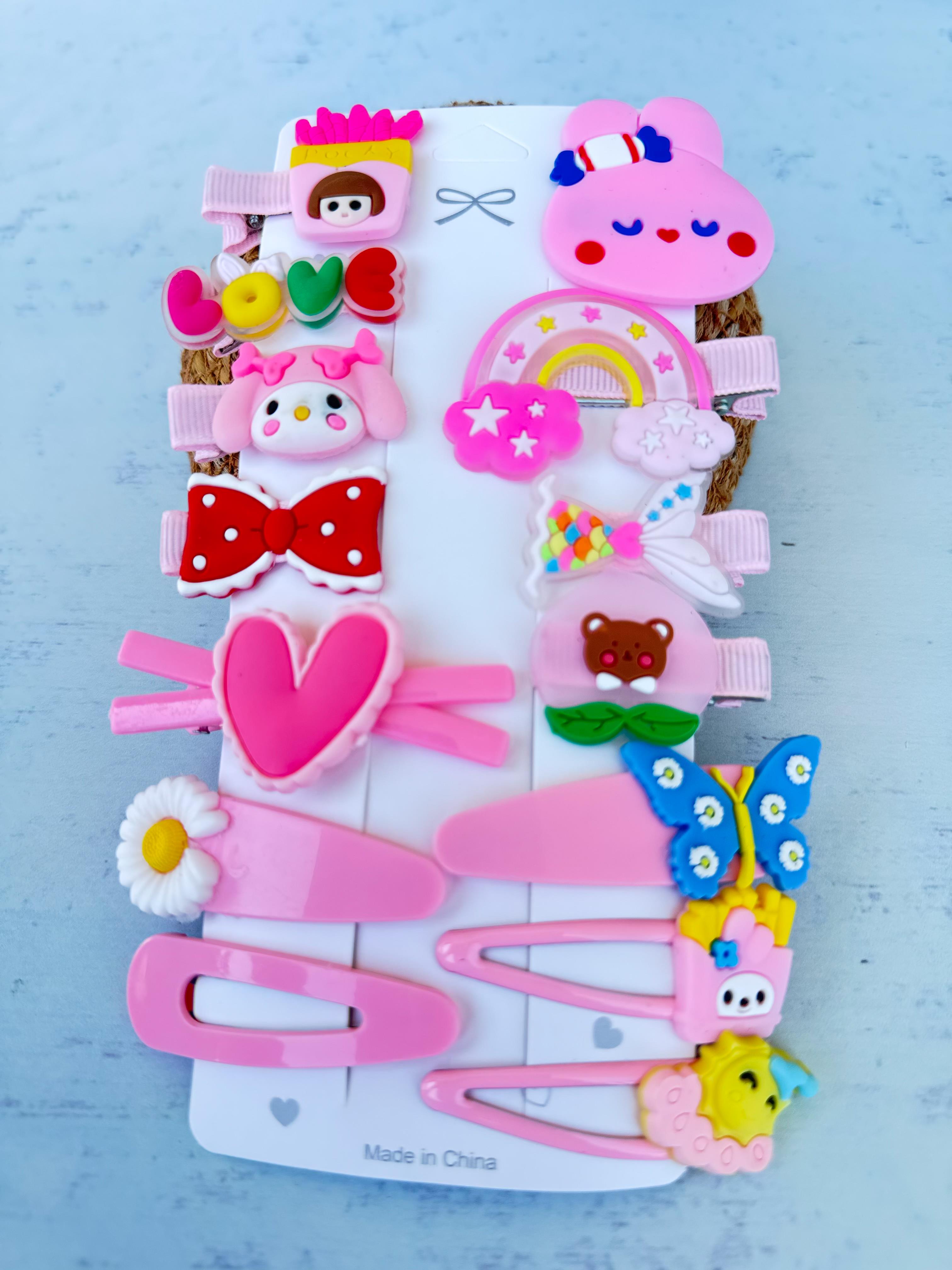 Pink Toka Seti 14 Adet Toka 