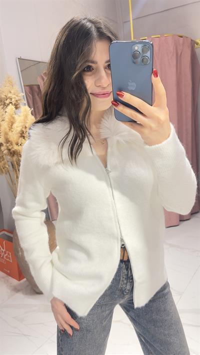 KÜRKLÜ HIRKA-KREM
