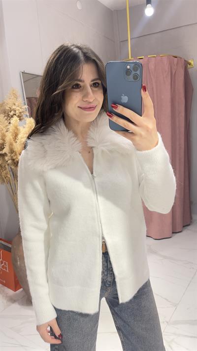 KÜRKLÜ HIRKA-KREM