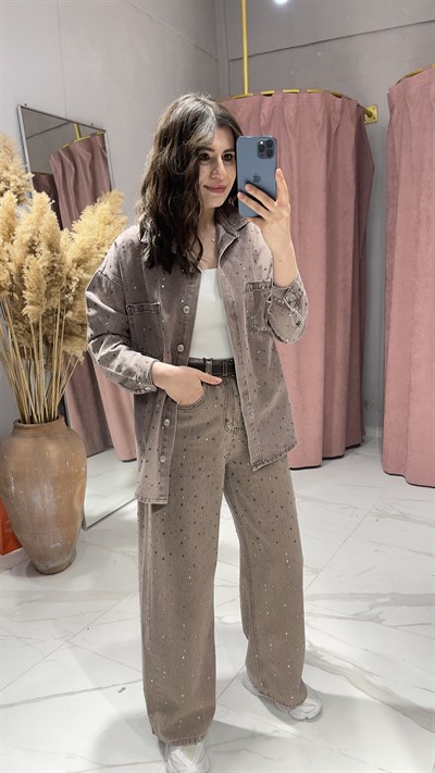 ZRA MODEL TAŞLI KOT PANTOLON-VİZON