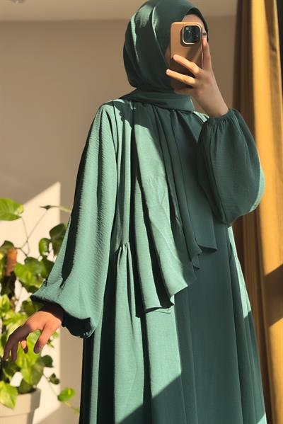 4lü Abaya Takım - Mint yeşil