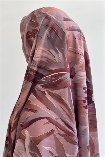 Aden Desen Pamuk Eşarp - Badem