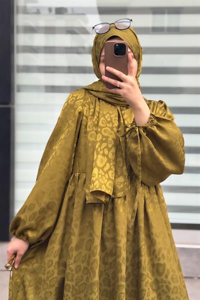 Amine Elbise - Yağ yeşili