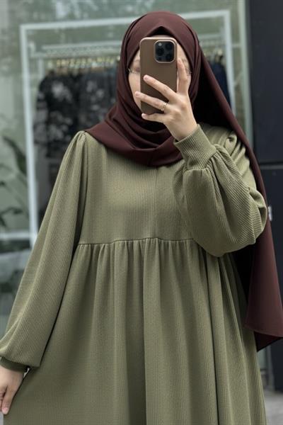 Asya Robalı Elbise - Adaçayı