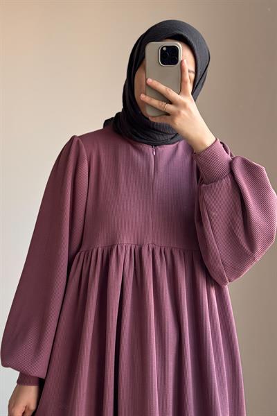 Asya Robalı Elbise - Leylak