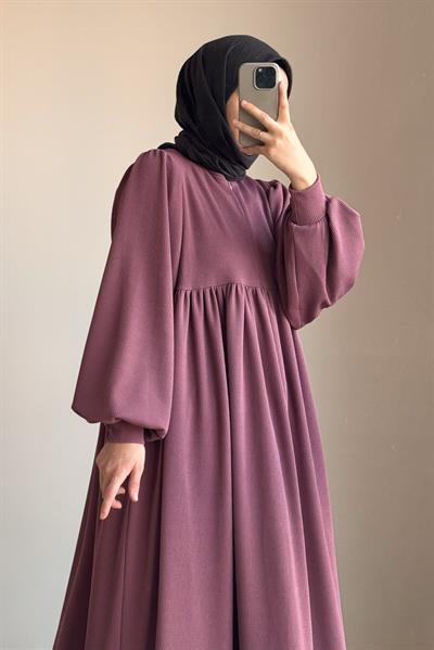 Asya Robalı Elbise - Leylak