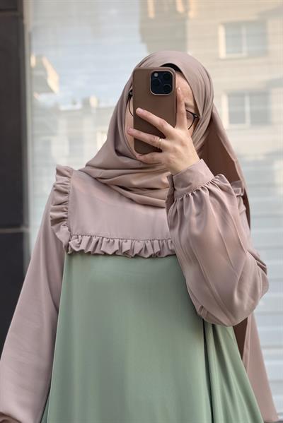 Bella Elbise - Çağla yeşil