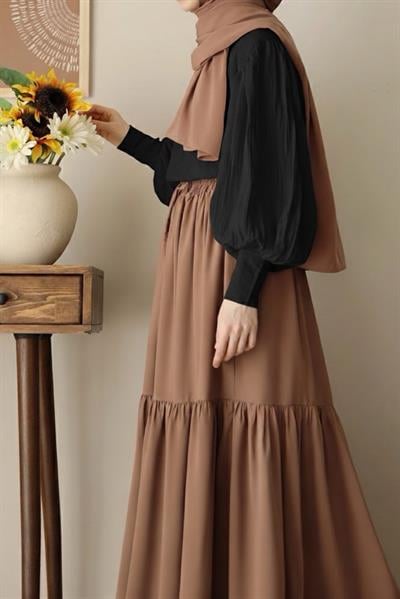 Bürümcük Gömlek - Siyah