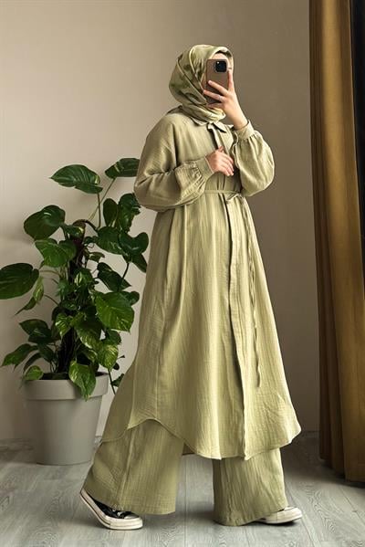 Cool Müslin Takım - Adaçayı