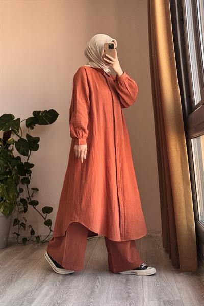 Cool Müslin Takım - Bakır