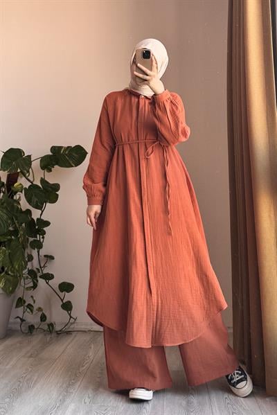 Cool Müslin Takım - Bakır