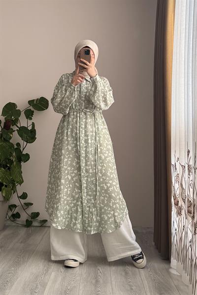 Cool Müslin Takım - Çağla desen