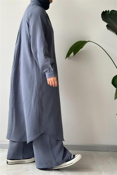 Cool Müslin Takım - Gri