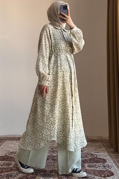 Cool Müslin Takım - Ihlamur Çiçek Desen