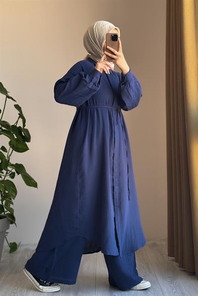 Cool Müslin Takım - Lacivert