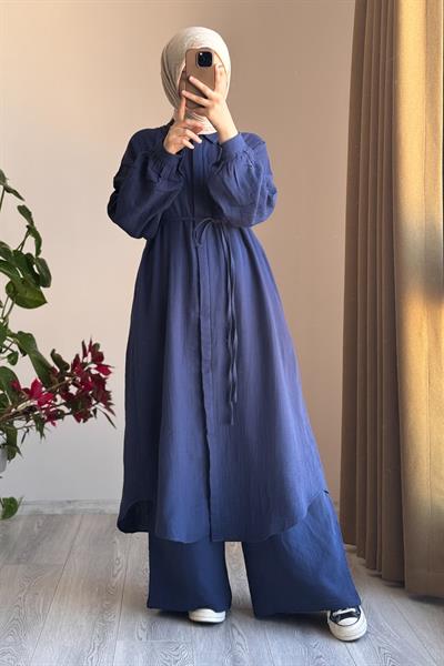 Cool Müslin Takım - Lacivert