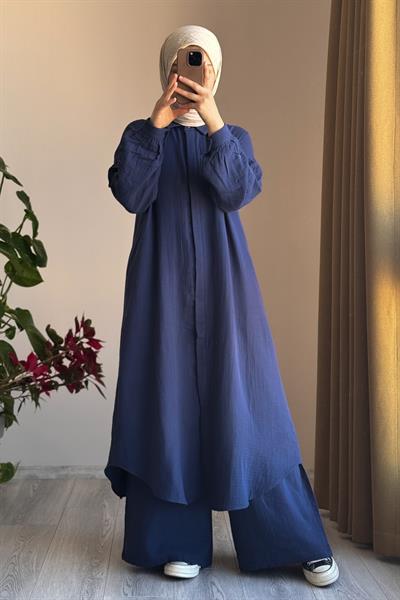 Cool Müslin Takım - Lacivert