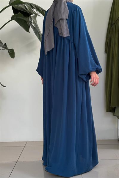 Defne Elbise - İndigo mavi