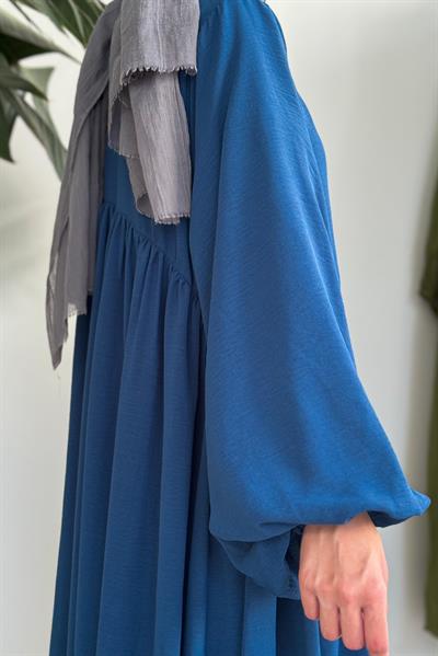 Defne Elbise - İndigo mavi