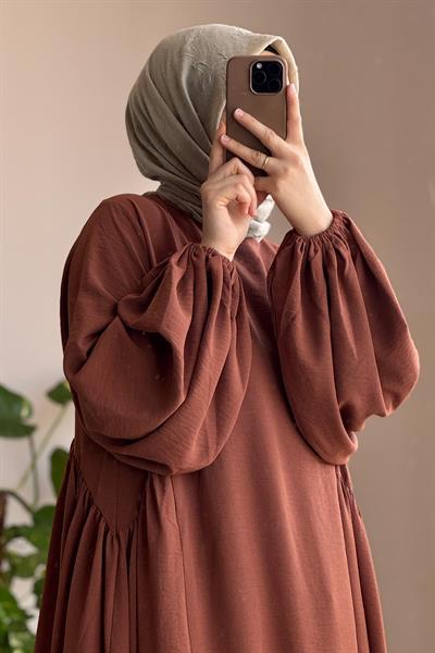 Defne Elbise - Kızıl Kahve