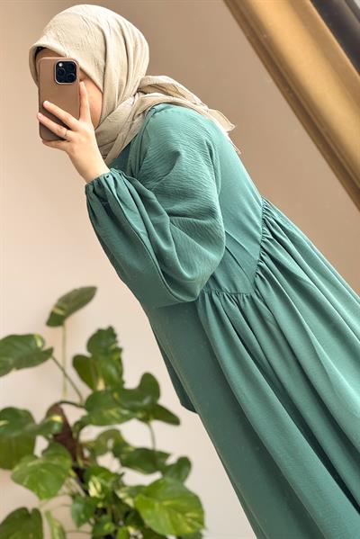 Defne Elbise - Mint yeşil