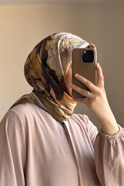 Desenli Eşarp - 0014