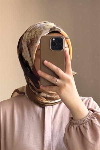 Desenli Eşarp - 0014