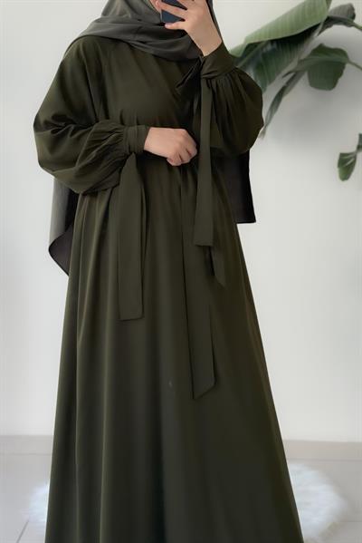 Duru Elbise - Haki yeşil