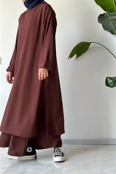 Etekli Takım - Kahve