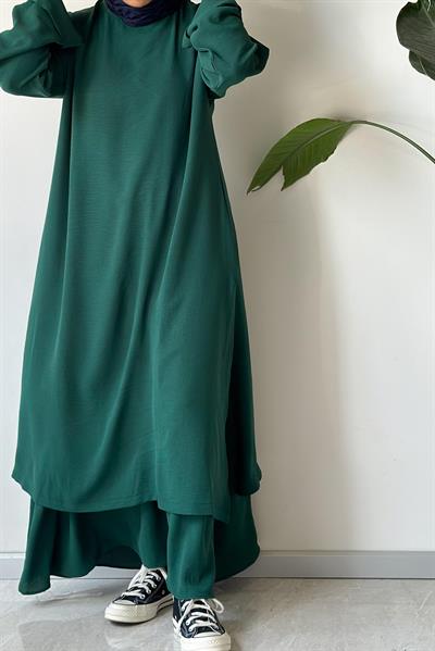 Etekli Takım - Zümrüt yeşil