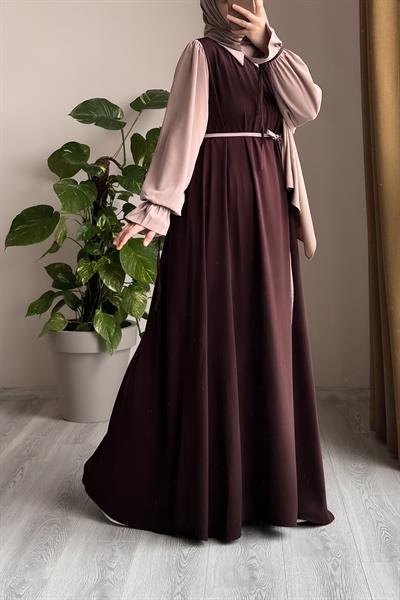 Ganimet Elbise - Acı kahve