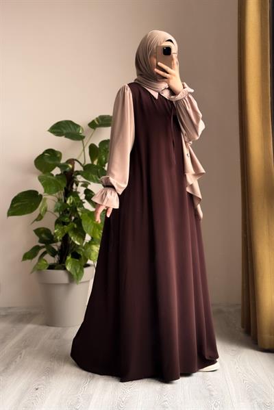 Ganimet Elbise - Acı kahve
