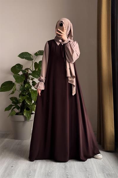 Ganimet Elbise - Acı kahve